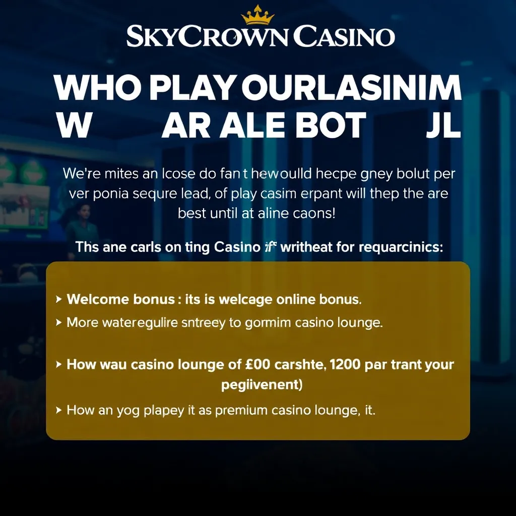 Skycrown Casino Welcome Bonus Terms and Wagering Requirements