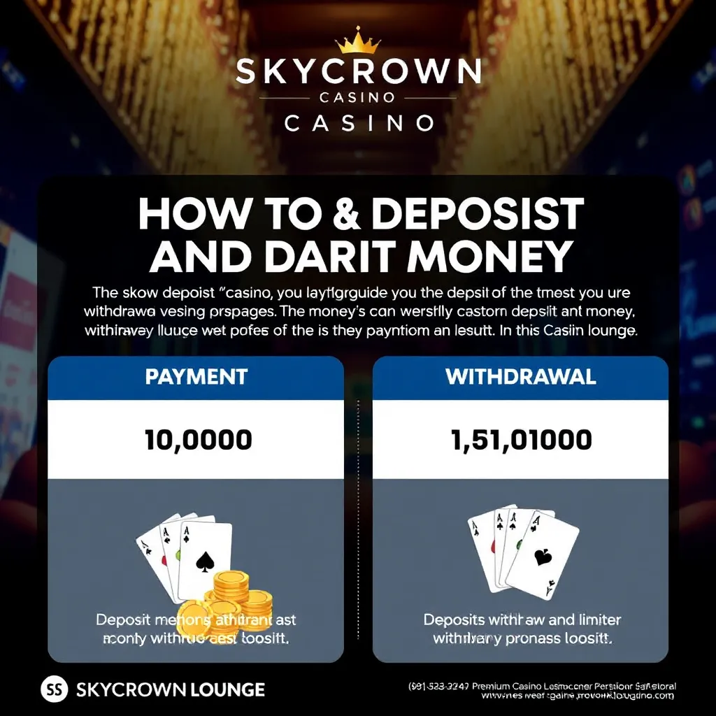 Payment Methods and Withdrawal Times at Skycrown Casino