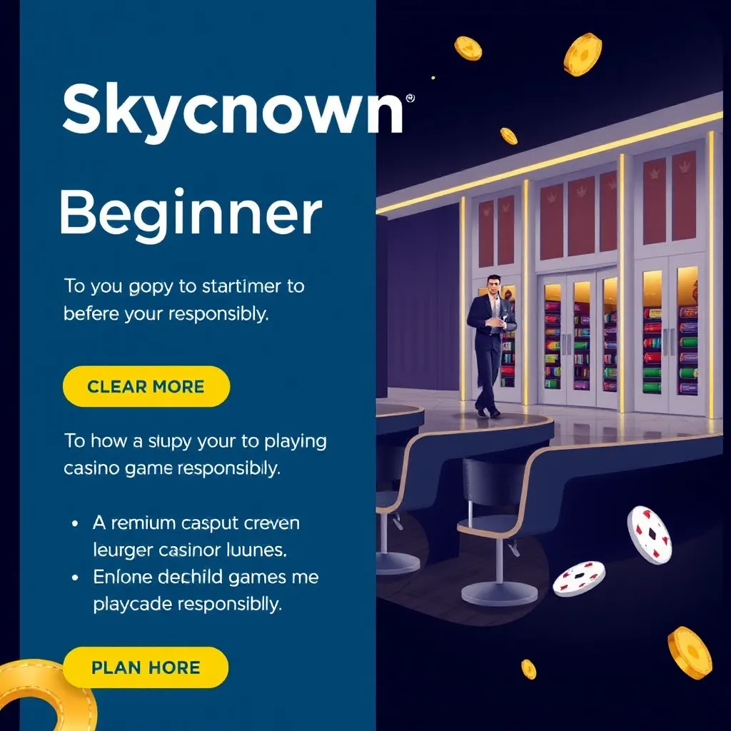 Beginner's Guide to Playing at Skycrown Casino Responsibly